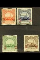 1952  100f - 1d On £1 Obligatory Tax Stamps Ovptd, SG T341/4, Very Fine Mint. Elusive High Values. (4 Stamps) For More I - Jordan