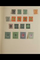 1912-35 KGV MINT COLLECTION  Fine Looking Collection, Neatly Presented On Album Pages, We See 1912-21 Most Values To 3r  - Vide