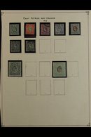 EAST AFRICA AND UGANDA  1903-1921 Mint And Used Collection On Album Pages. With 1903-04 Range To 4R Mint And 4a Used; 19 - Vide