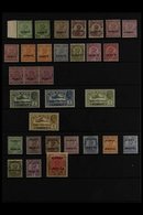 1923 - 1933 MINT SELECTION  Fresh Mint Group Including 1923 Vals To 12a Incl Several Inverts, 1933 Airmail Set, 1923 Ser - Kuwait