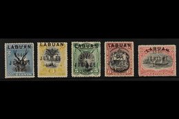 1896  Jubilee Set Less 1c (2c To 8c, SG 84/88) Fine Mint. Fresh And Attractive! (5 Stamps) For More Images, Please Visit - Borneo Septentrional (...-1963)