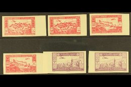 1944  2nd Anniversary Of Independence, As SG 269/74, Essays In Red And Lilac On Gummed Paper. (6 Essays) For More Images - Lebanon