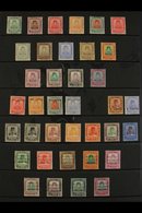 TRENGGANU  1910-1941 ALL DIFFERENT MINT COLLECTION Presented On A Stock Page With 1910-1910 Sultan Zain Set To 30c & $1, - Otros & Sin Clasificación