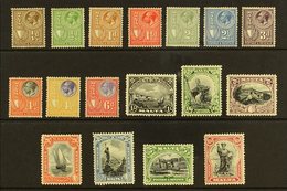 1930  Inscribed "Postage & Revenue" Complete Definitive Set, SG 193/209, Fine Mint. (17 Stamps) For More Images, Please  - Malta (...-1964)