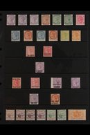 1883-1902 CA WATERMARK MINT COLLECTION  Presented On A Pair Of Stock Pages & Includes The 1883-94 CA Wmk Set Of All Valu - Mauricio (...-1967)