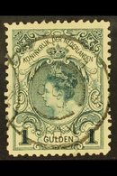 1898  1g Blue-green Type I Perf 11½x11 (NVPH 49, SG 166, Michel 63 I B), Very Fine Cds Used, Very Fresh. For More Images - Altri & Non Classificati