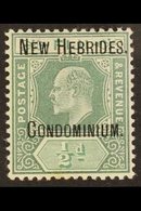 ENGLISH  1908 ½d Green Wmk Crown CA, SG 4, Never Hinged Mint. For More Images, Please Visit Http://www.sandafayre.com/it - Otros & Sin Clasificación