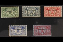 ENGLISH  POSTAGE DUE 1925 Complete Set, SG D1/5, FINE MINT. (5 Stamps) For More Images, Please Visit Http://www.sandafay - Other & Unclassified