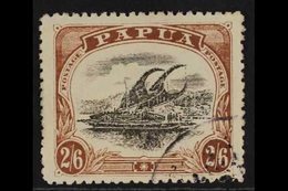 1910-11  2s6d Black & Brown Lakatoi Type C, SG 83, Fine Cds Used, Fresh. For More Images, Please Visit Http://www.sandaf - Papua Nuova Guinea