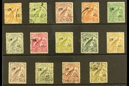 1932-34  AIR Set To 5s, SG 190/201, Good To Fine Used. (14 Stamps) For More Images, Please Visit Http://www.sandafayre.c - Papouasie-Nouvelle-Guinée