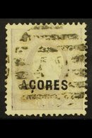 AZORES  1871-73 240r Pale Dull Lilac, SG 26, Fine Used With ISPP Certificate. A Difficult Stamp To Find! For More Images - Andere & Zonder Classificatie