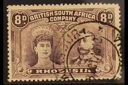 1910-13  8d Dull Purple And Purple Double Head, SG 147, Neat Salisbury 1912 Cds. For More Images, Please Visit Http://ww - Other & Unclassified