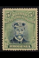 1913 - 19  5s Blue And Blue Green, Admiral, Head Die III, Perf 14, SG 275, Very Fine Mint. For More Images, Please Visit - Other & Unclassified