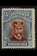 1922  3s Red Brown And Turquoise Blue, Head Die III, Perf 14 From Double Plates, SG  304, Very Fine Mint. For More Image - Altri & Non Classificati