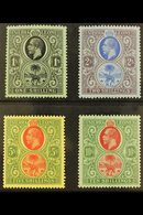 1912-21  1s To 10s Values Complete, SG 124/127, Mint Lightly Hinged, The 10s With Small Pale Mark On Gum, Cat £180 (4 St - Sierra Leona (...-1960)