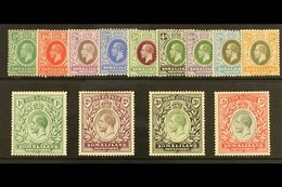 1921  Geo V Set Complete, SG 73/85, Very Fine Mint. (13 Stamps) For More Images, Please Visit Http://www.sandafayre.com/ - Somaliland (Protectorate ...-1959)