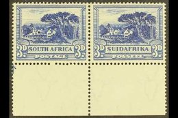 1930-44  3d Blue, Watermark Upright, WINDOW FLAW, SG 45d, Fine Mint. For More Images, Please Visit Http://www.sandafayre - Unclassified