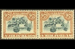 1932  2s6d Green & Brown With Watermark Inverted, SG 49aw, Very Fine Mint Horiz Pair. For More Images, Please Visit Http - Unclassified