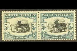 1933-48  5s Black & Blue-green, BROKEN YOKE-PIN VARIETY, SG 64ba, Never Hinged Mint. For More Images, Please Visit Http: - Unclassified