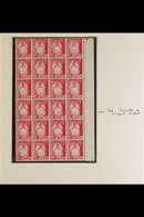 1941-6  LARGE WAR EFFORT - MINT & USED COLLECTION Includes Good Mint Range Of All Values With Shades, We Also See 1d "St - Non Classés