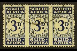 POSTAGE DUE  1943-4 3d Indigo, Bantam, SG D33, Very Fine Used. For More Images, Please Visit Http://www.sandafayre.com/i - Sin Clasificación