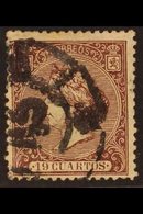 1866  19c Brown "Isabella", SG 95 Or Michel 76, Fine Used. For More Images, Please Visit Http://www.sandafayre.com/itemd - Andere & Zonder Classificatie