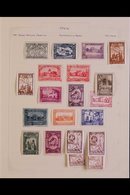 1930 IBERO-AMERICAN EXHIBITION  Lovely Little Collection Formed Around This Magnificent Show Including The Complete Set  - Other & Unclassified