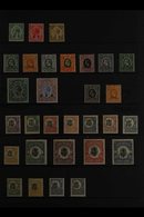 1916-1931 ALL DIFFERENT MINT COLLECTION  With 1916 "N.F." Overprinted Set To 3d; 1917-21 "G.E.A."overprinted Range To 5R - Tanganyika (...-1932)