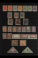 1926-36 MINT ACCUMULATION  Presented On Stock Pages That Includes 1926 Range To 50k, 1927 1k, 18k, 28k Surcharges, 1927  - Touva