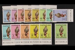 1990  Falcon Definitive Original Set, Between SG 284/297, Fine Never Hinged Mint With Sheet Margins. (14 Stamps) For Mor - Altri & Non Classificati