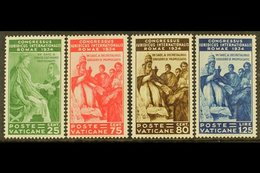 1935  25c To 1.25L Juridical Congress, Top Four Values, Sassone 43/6, Mi 47/50, Superb Never Hinged Mint (4 Stamps). For - Altri & Non Classificati