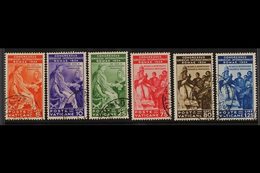 1935  Juridical Congress Set, SG 41/46, Sass S. 10, Very Fine Used. (6 Stamps) For More Images, Please Visit Http://www. - Altri & Non Classificati