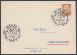 PP 122 A 1/03, Sst "Breslau, KdF-Sammlergruppen", 27.5.40 - Private Postal Stationery
