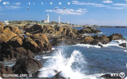 PAYSAGE - SEA - MER - OCEAN - Télécarte Japon - Landschaften