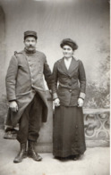 CPA 2788 - MILITARIA - Carte Photo Militaire - Soldat Avec Femme - Personen