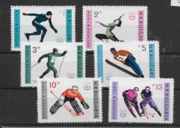 Thème Sports D'Hiver - Bulgarie - Timbres Neufs ** Sans Charnière - TB - Invierno