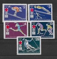 Thème Sports D'Hiver - Bulgarie - Timbres Neufs ** Sans Charnière - TB - Invierno