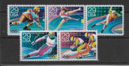 Thème Sports D'Hiver - Etats Unis - Timbres Neufs ** Sans Charnière - TB - Hiver