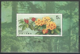 Chine - Bloc - BF - YT 60 ** MNH - 1991 - Flore - Fleurs - Flowers - Blokken & Velletjes
