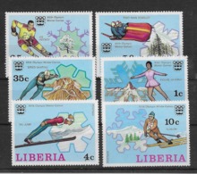 Thème Sports D'Hiver - Liberia - Timbres Neufs ** Sans Charnière - TB - Hiver