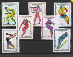 Thème Sports D'Hiver - Madagascar - Timbres Neufs ** Sans Charnière - TB - Winter (Other)