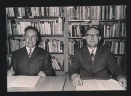 EVERGEM  +- 1973  BIBLIOTHEEK   FOTO 10 X 7 CM - Evergem