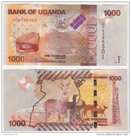 Uganda P 49 D - 1000 Shillings 2015 - UNC - Ouganda