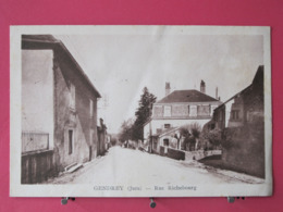 39 - Gendrey - Rue Richebourg - Scans Recto Verso - Gendrey