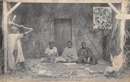 Thème  Exposition Coloniale.    Amiens 1905  Piroguiers Sénégalais       (voir Scan) - Esposizioni