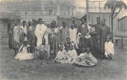 Thème  Exposition Coloniale.    Nantes  1904   Village Noir Danseur Guerrier     (Pli Voir Scan) - Expositions