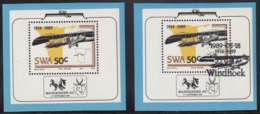 South West Africa SWA (now Namibia) - 1989 - 75th Anniversary Of Aviation In SWA - Namibie (1990- ...)
