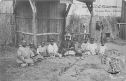 Thème  Exposition Coloniale.    Nantes  1904   Village Noir  L'Ecole      ( Voir Scan) - Ausstellungen