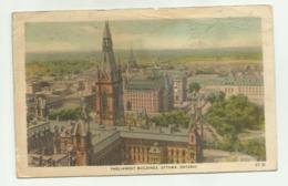 PARLIAMENT BUILDINGS, OTTAWA. ONTARIO   VIAGGIATA FP - Ottawa