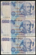 3 X 10000 LIRE - 10000 Lire